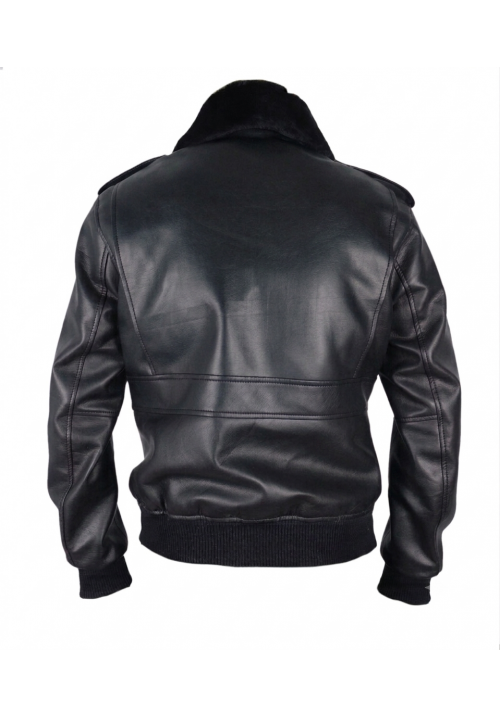 Men's Black Bomber Jacket